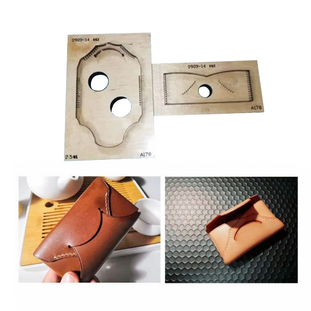 Custom Leather Stamping Die Set for Card Bag Shapes DIY Coin Etsy