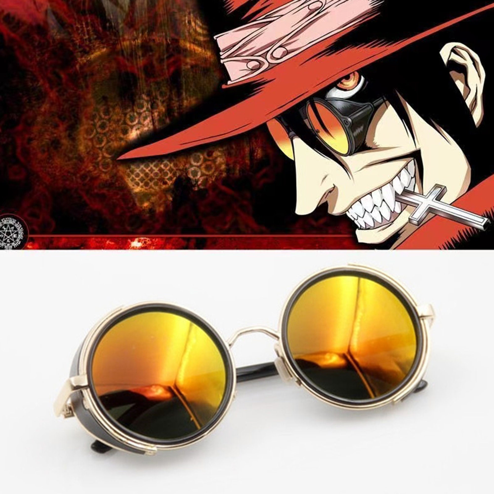 Animes Style New Vampire Hunter Cosplay Hellsing Alucard Costumes