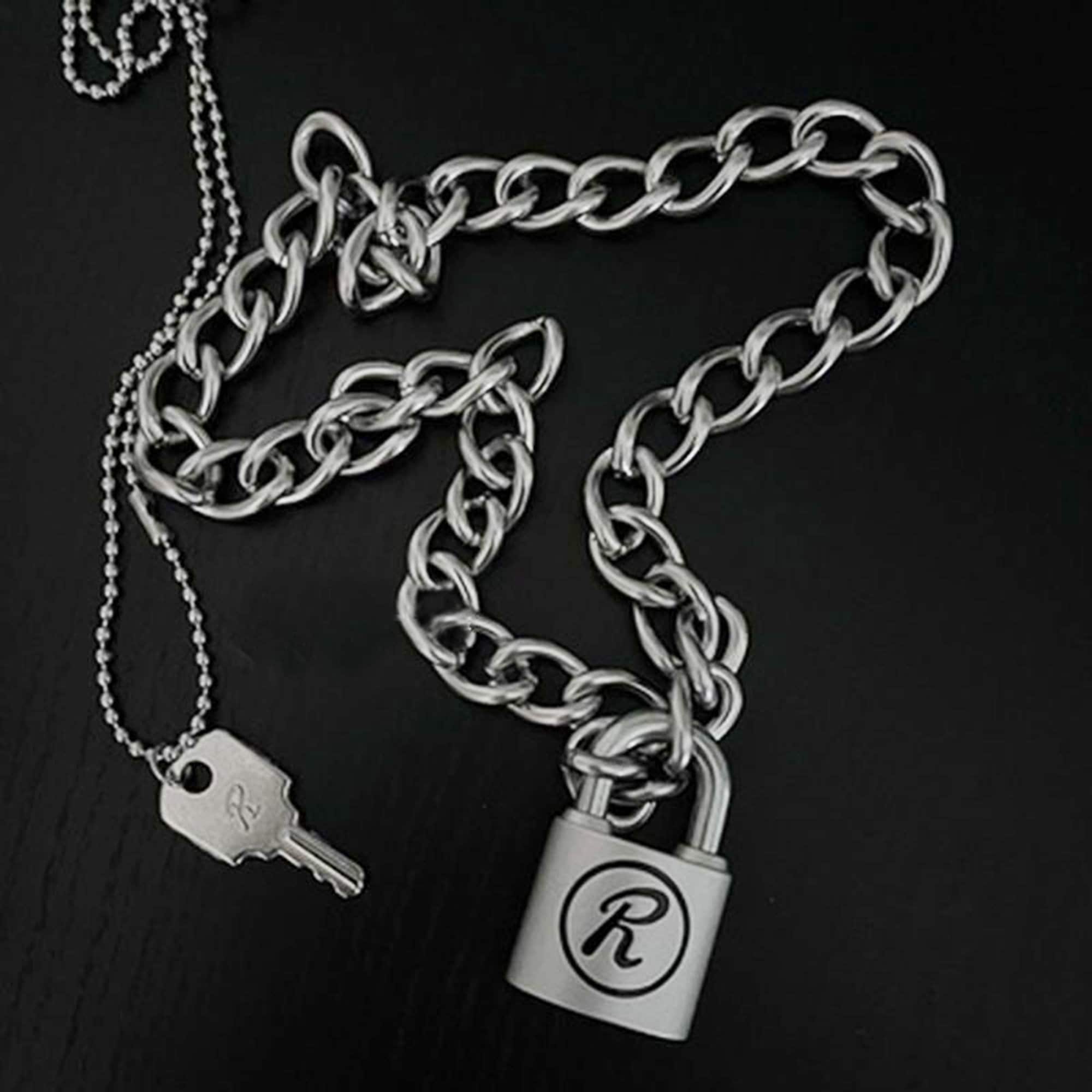 Rabbit lock hotsell necklace