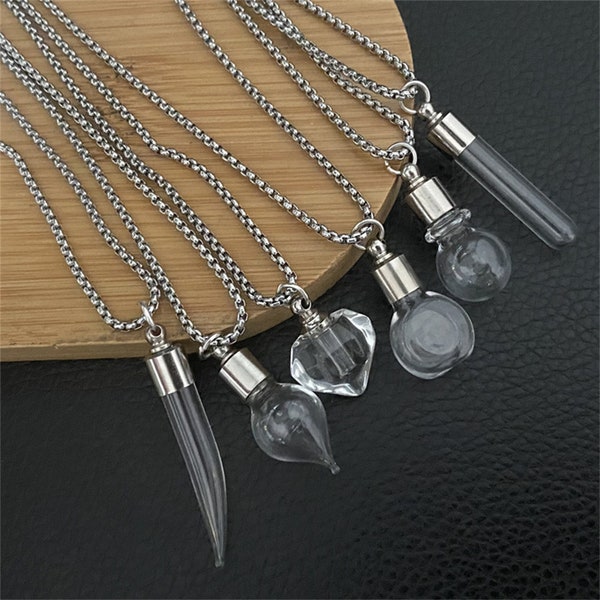 Vial Necklace Etsy