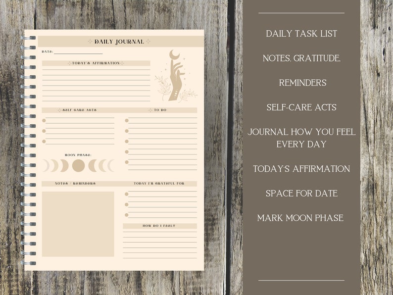 Digital Daily Planner, Spiritual Witchy Digital Planner, iPad Planner ...