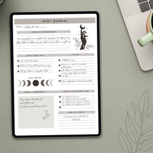 Digital Daily Planner, Spiritual Witchy Digital Planner, iPad Planner ...