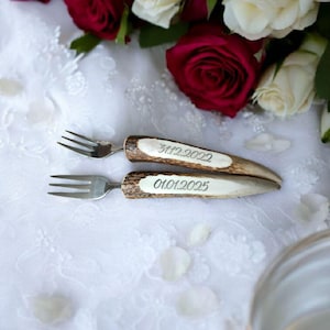 Wedding Forks, Rustic Personalized Bridal, Custom cutlery keepsake, Table accesories, BrideGroom anniversery Gift for couple, Mr Mrs