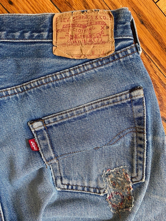 Vintage Levi's Redlines Repaired (29x28.5) - image 4