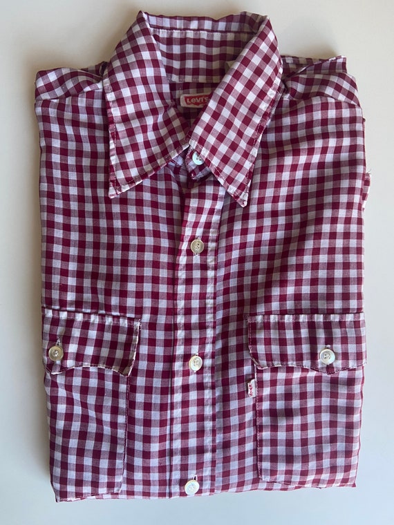 Levi's Big E Western Button Up - image 1