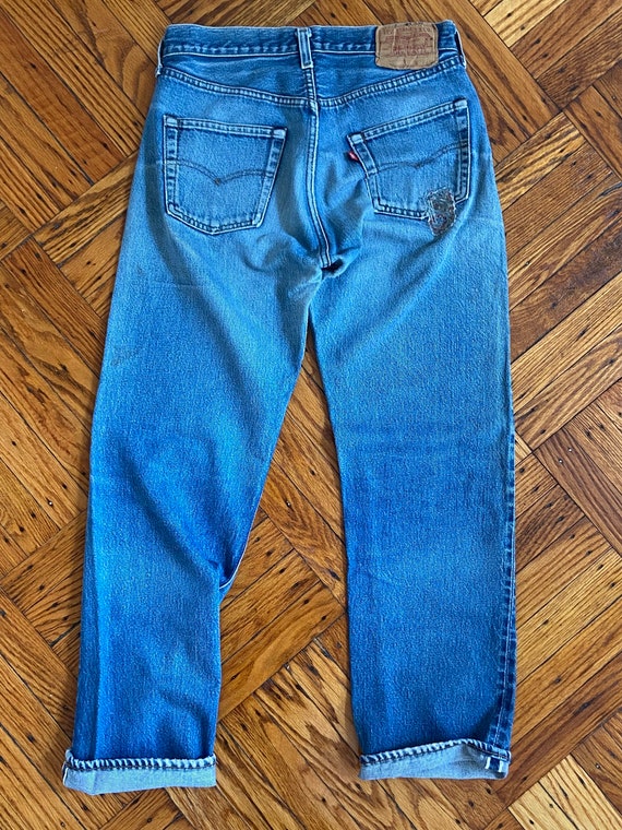 Vintage Levi's Redlines Repaired (29x28.5) - image 6