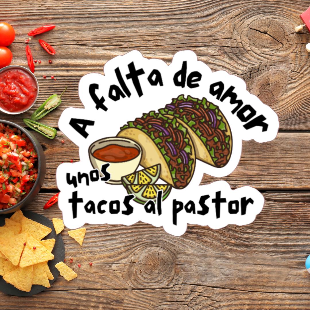 Paster Sticker Taco Al Pastor Sticker | Durable Vinyl Decal - Etsy