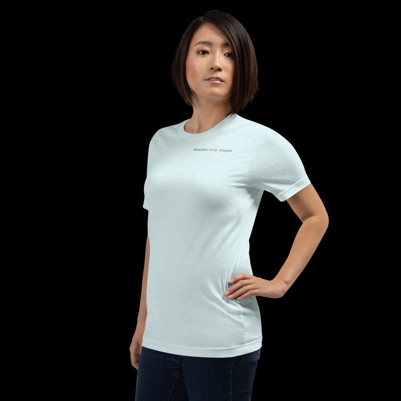 Python-ontwikkelaarshirt, zen of python, programmeurshumor, schoon code-T-shirt Ash