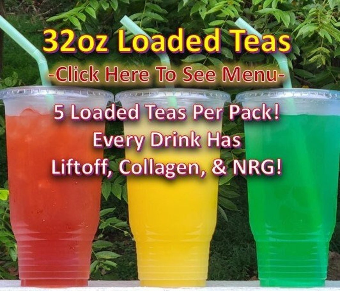 5 Packs of 32oz Herbalife Loaded Energy Tea to Make at Home or Etsy
