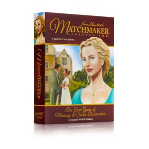 Juego de cartas romántico Matchmaker de Jane Austen para 2-4 jugadores