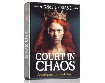 Court in Chaos. A Game of Blame for 2 to 4 players. NEW!