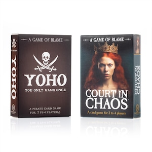 BLAME BUNDLE! 2 grymma kortspel till specialpris