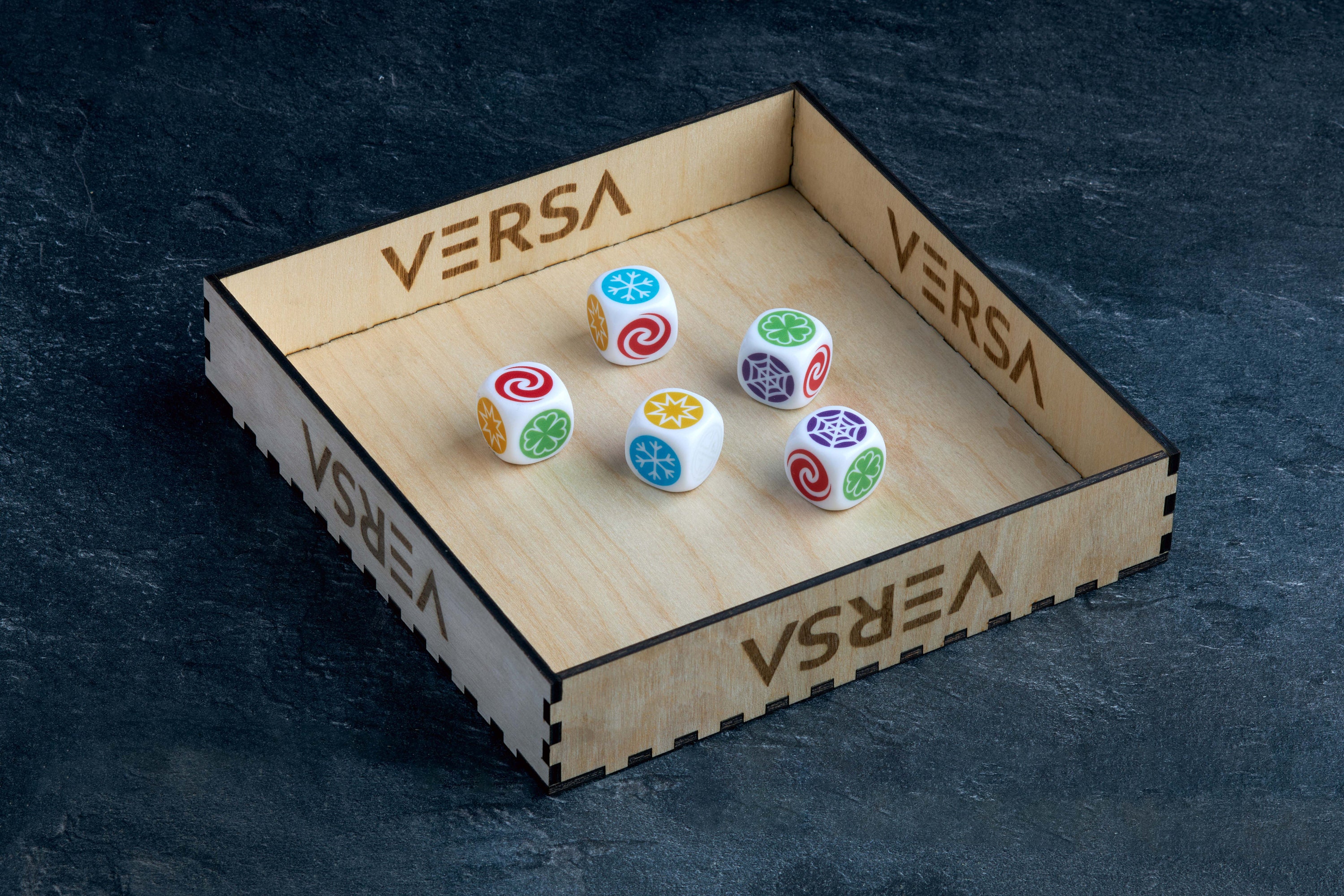 VERSA Shape Matching Dice Game for 2 Players - Etsy