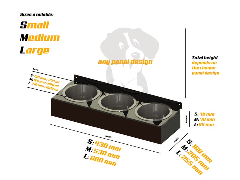 Personalized Dog Bowl, Great Danes Dog Breed, Raised 2bowl 3bowl