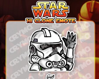 Hi/Hello Clone Emote - Cute Star Wars Clone Wars Emote