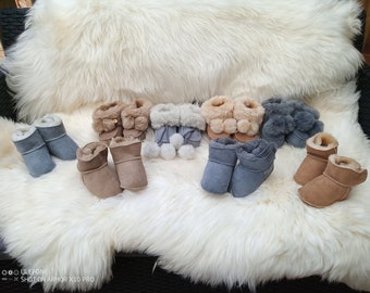 Schaap baby boots slippers