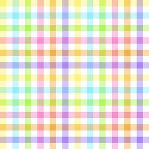 Tela Tradiciones Pascua Pastel Plaid Glitter 100% Algodón cortado a medida