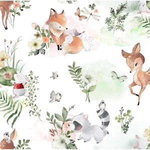 Federn Kreativ Flanell Natur Baby Deer