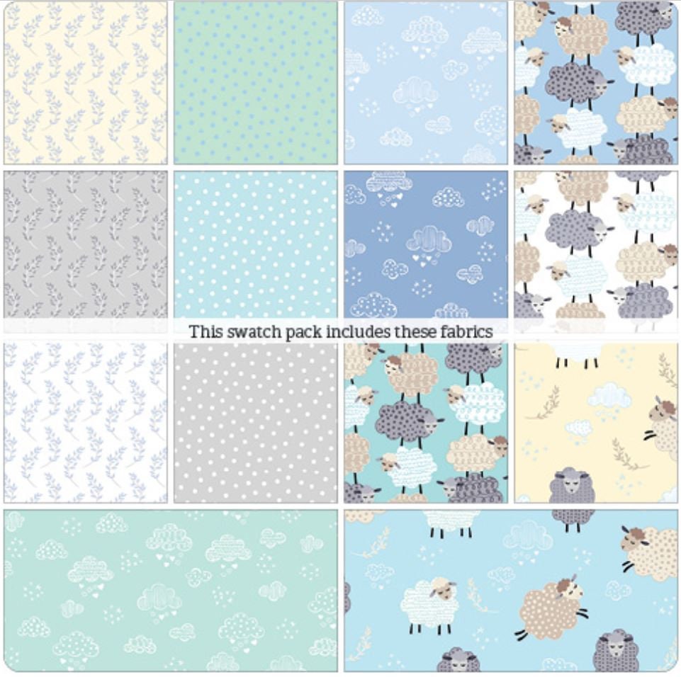 10 x 12 inch fabric squares