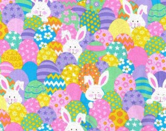 Fabric Traditions Easter Prints 100% Cotton By the yard