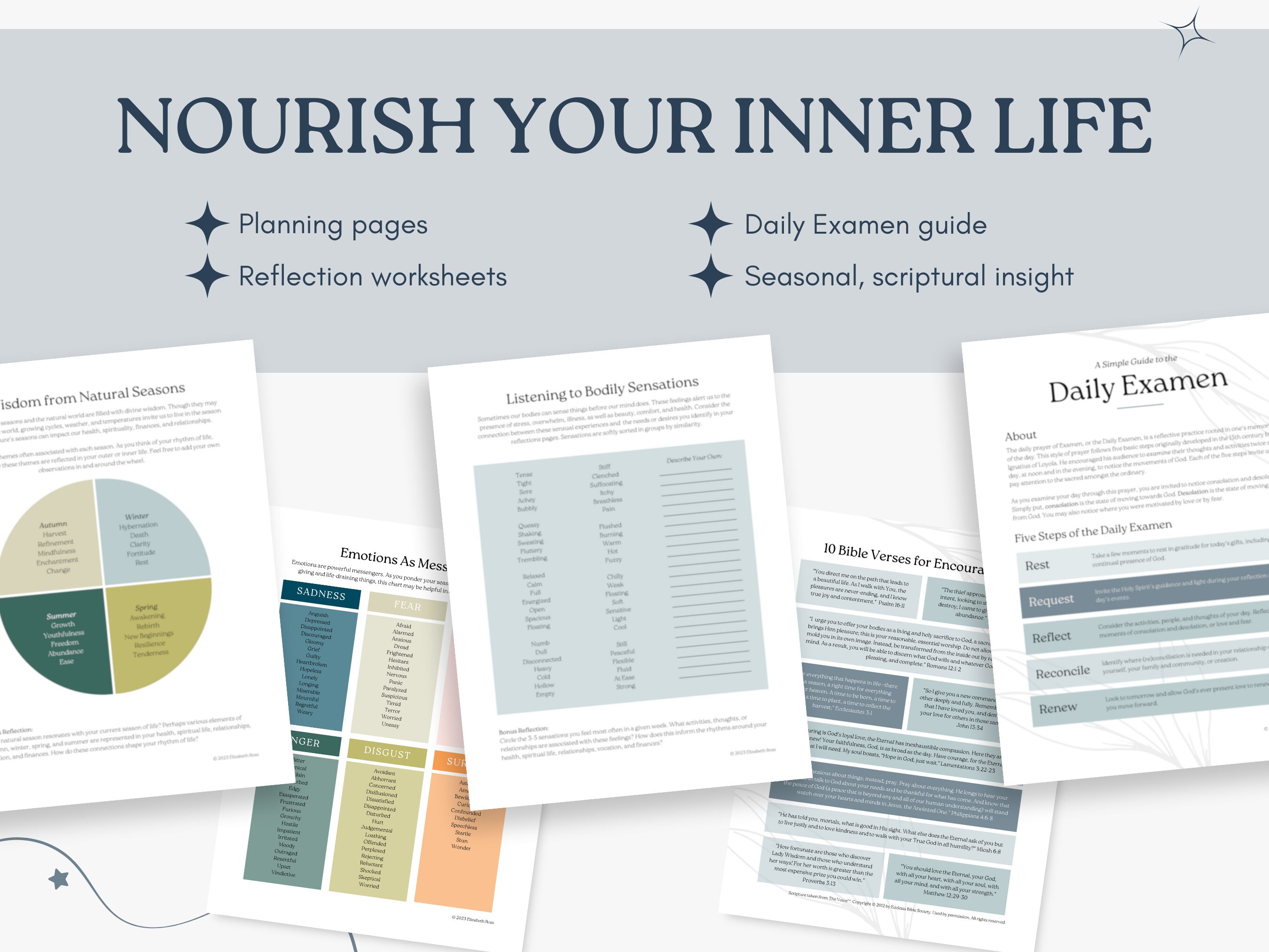Rule of Life Guide With Canva Template Rhythm of Life Journal Prompts ...