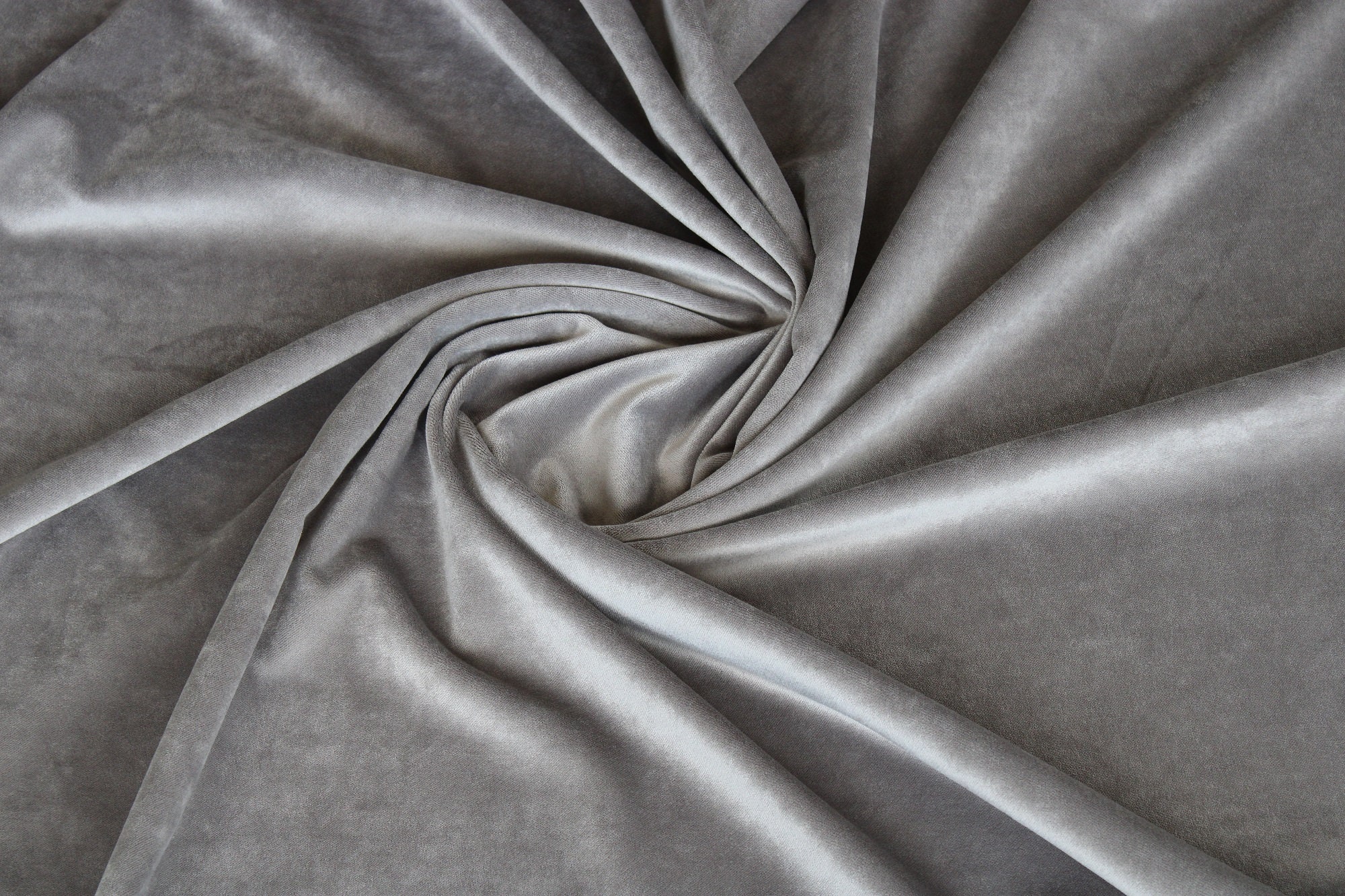 Buy Grey Velvet Fabric Online In India -  India
