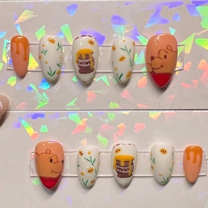 Winnie the Pooh press on nails
