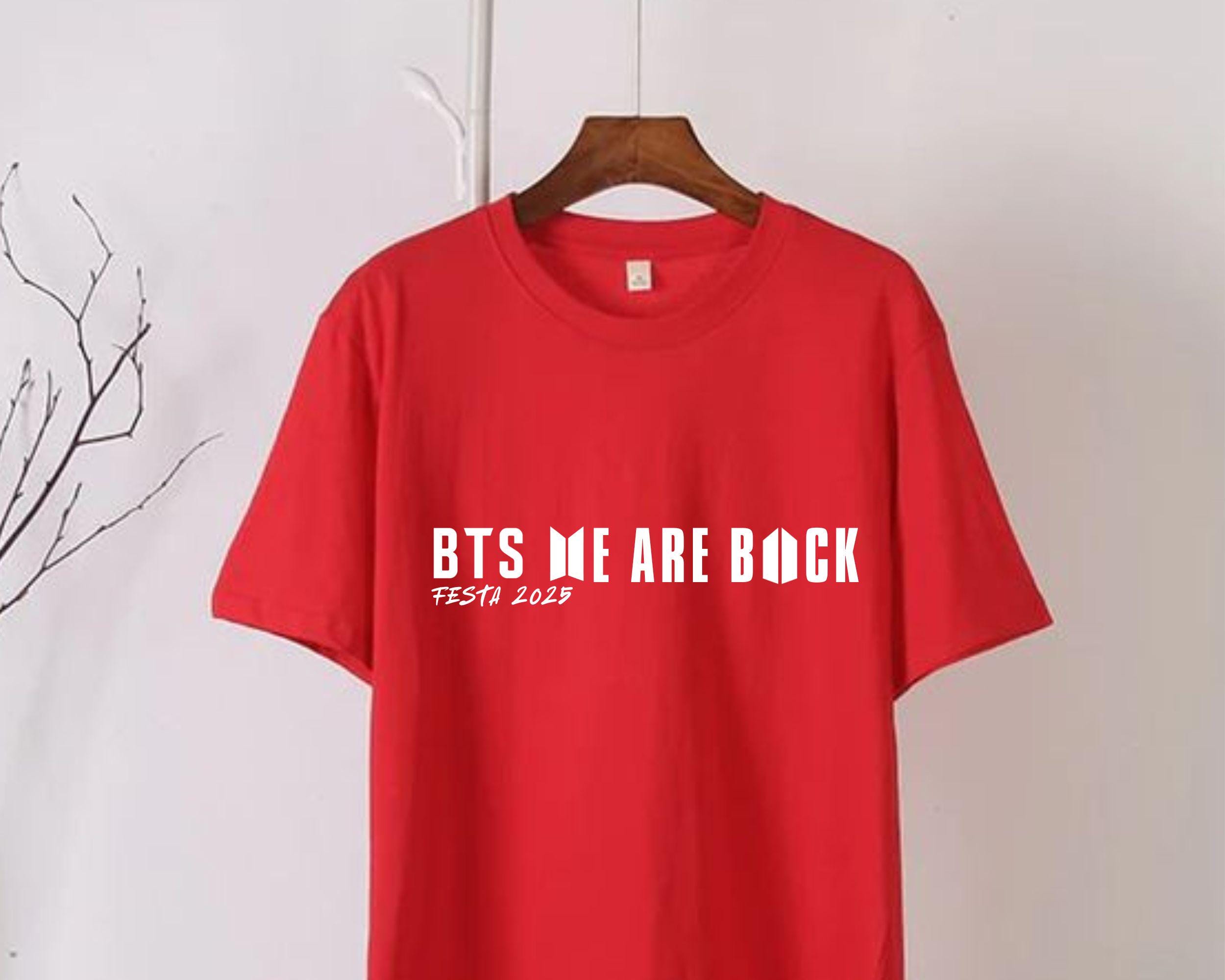 Bts-inspired FESTA 2025 Unisex T-shirt, Tee for ARMY, Kpop