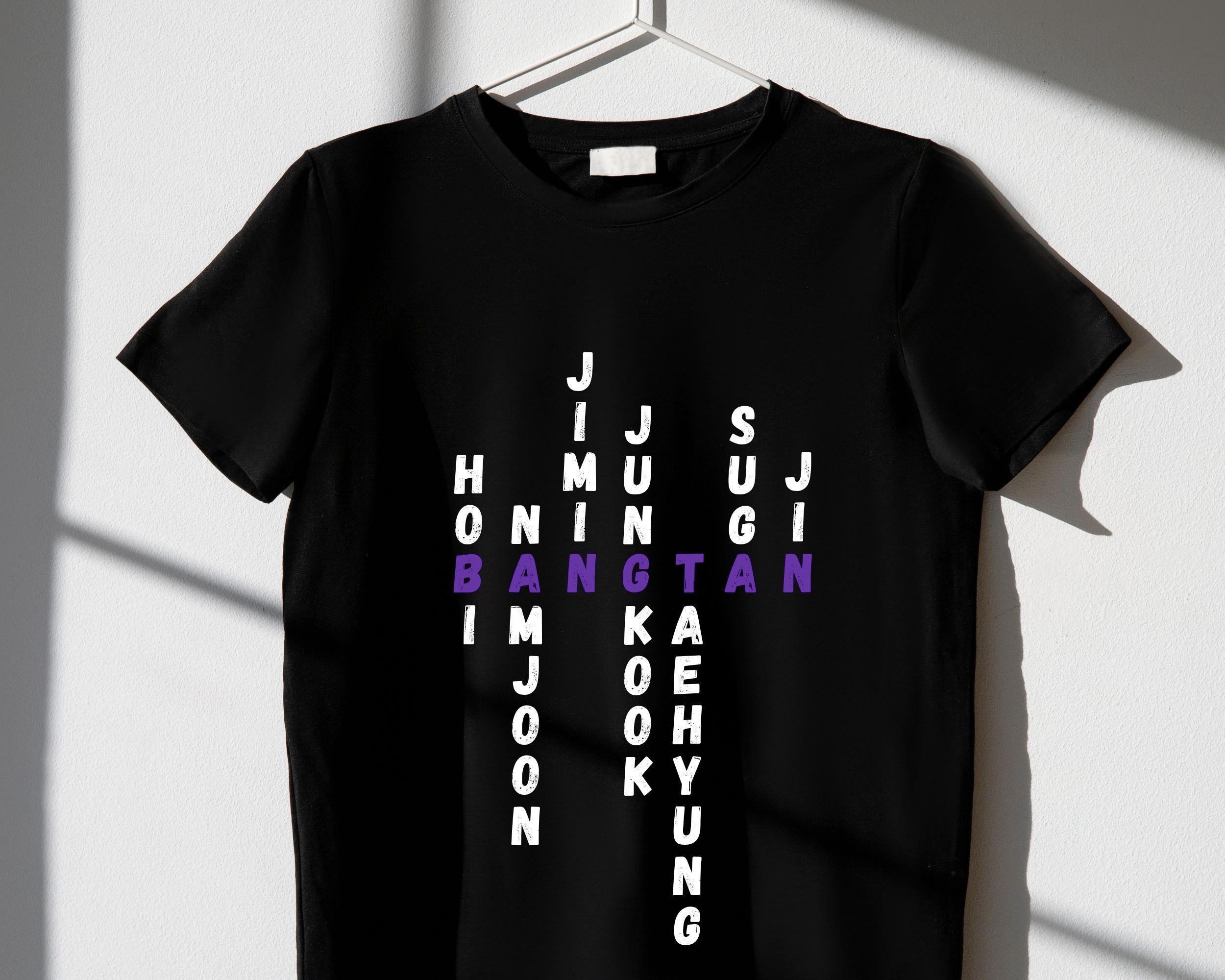 Bts members names shirt - Etsy 日本