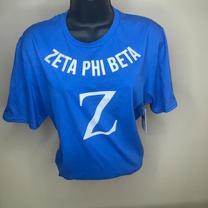 Zeta phi beta t shirt.