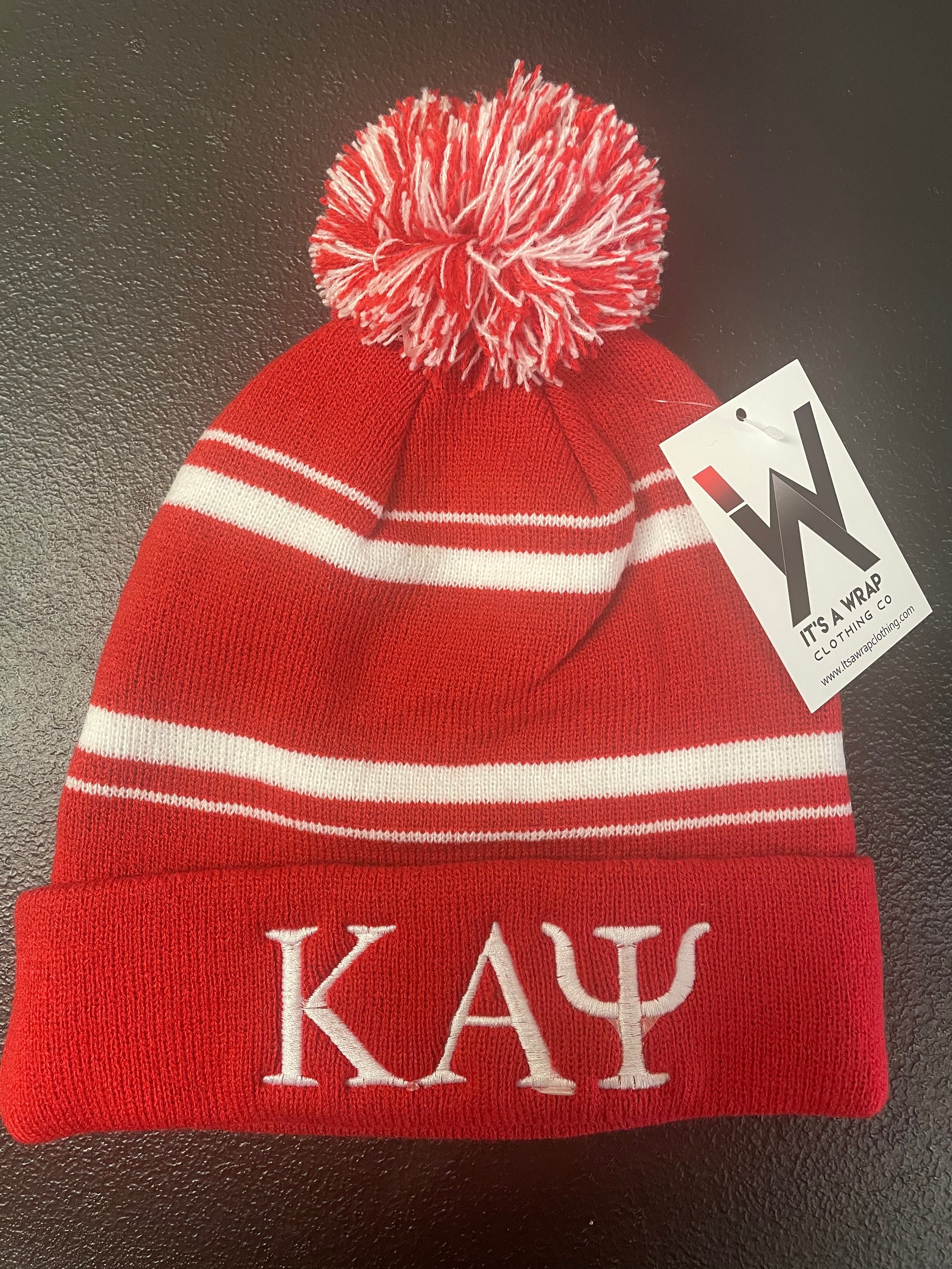 alpha kappa alpha hat and scarf set