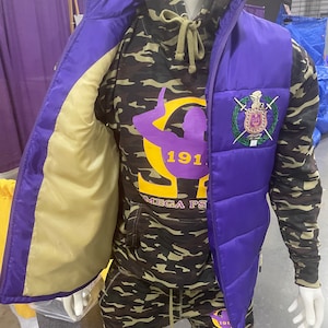 Omega psi phi vest