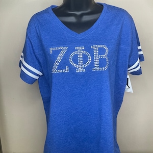 Zeta rhinestone t shirt.