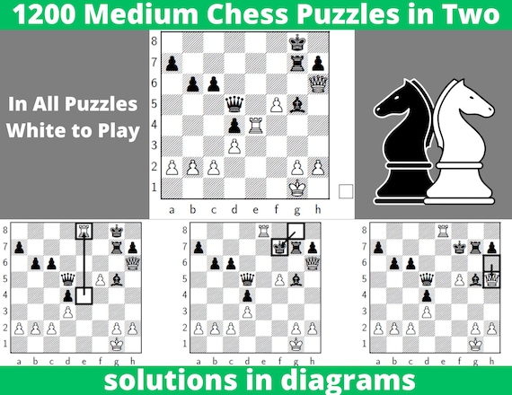 Mate in 4 Chess Puzzle 1 - Brain Easer