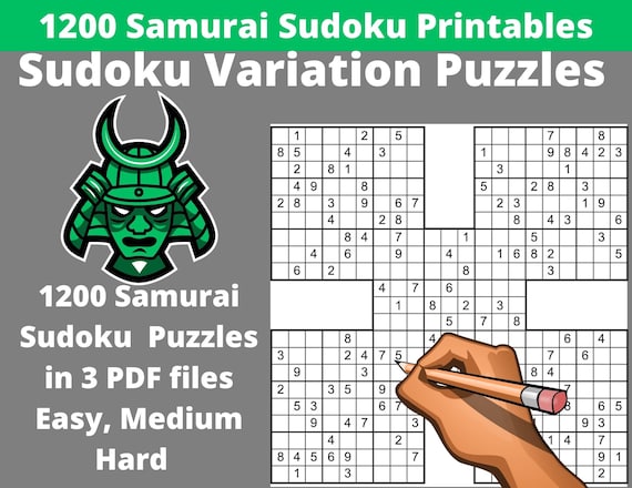 Sudoku #1051 and #1052 (Medium) - Free Printable Puzzles