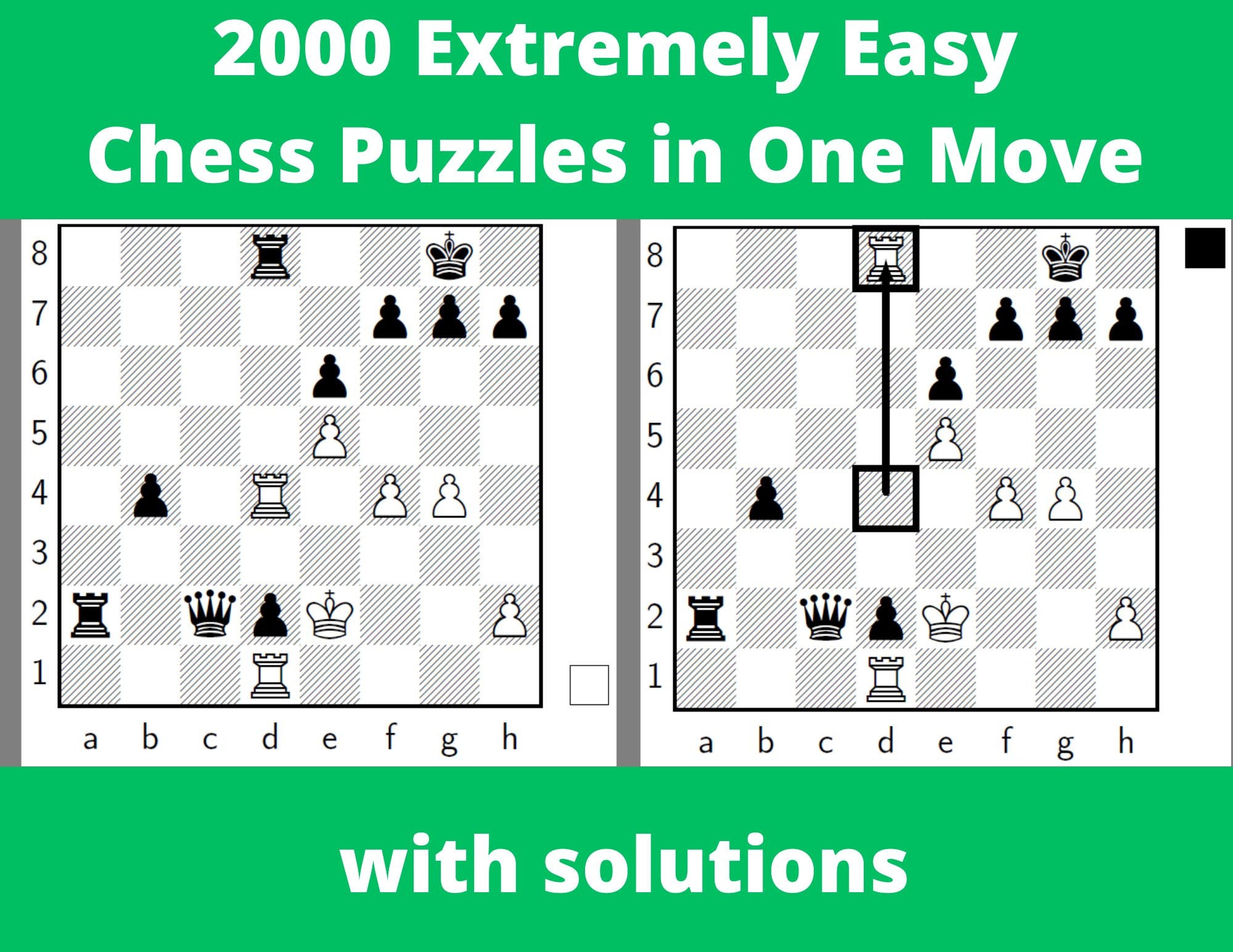 Easy puzzle for beginners (Soviet Chess Primer): White to move and