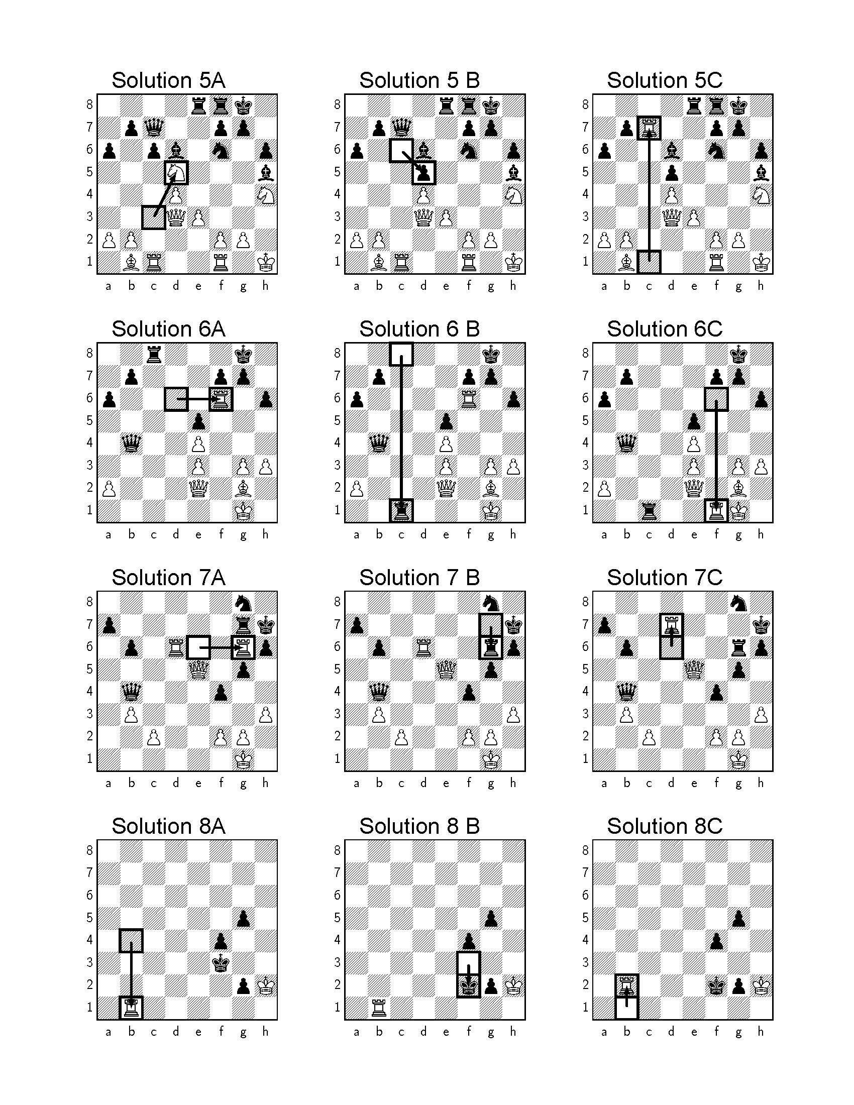 1200 Medium Chess Puzzles in Two Moves Graphic by PrintablePDFStore ·  Creative Fabrica