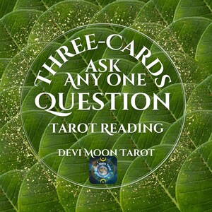 Drei-Karten: Tarot-Frage stellen-Tarot Psychic Reading-Devi Moon Tarot