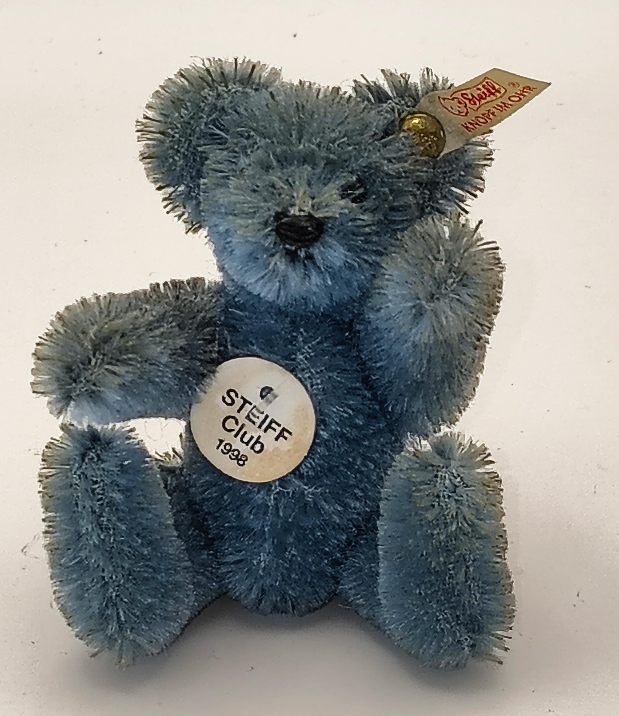 Blue Steiff Bear - Etsy