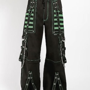 Black and green tripp pants outlet