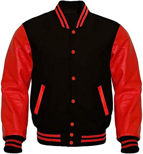 Chaqueta de béisbol universitaria Varsity Letterman Cuerpo de