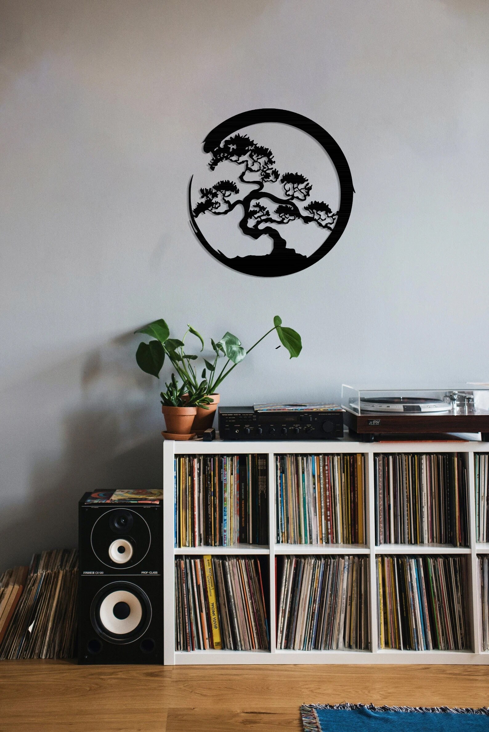 Bonsai Tree Wall Artwall Metal Arttree Sculpturebonsai Etsy