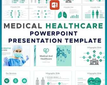 Medical and Healthcare PowerPoint Template: Make a Lasting Impression with Sleek and Professional Presentations