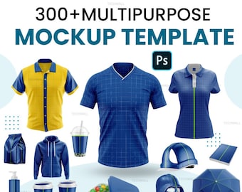 300+ Digital Mockup Templates Bundle | Photoshop Template for Ultimate Creative Brilliance