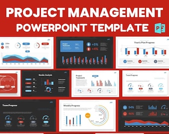 Project Management and Collaboration PowerPoint Presentation Template