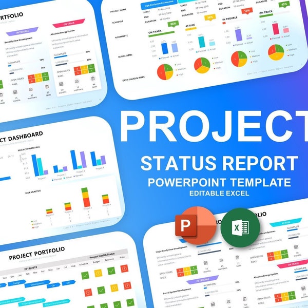200+ Projektstatusbericht Powerpoint-Vorlage: Optimieren Sie die Kommunikation mit den Beteiligten und verwalten Sie Ihren Projektfortschritt effektiv