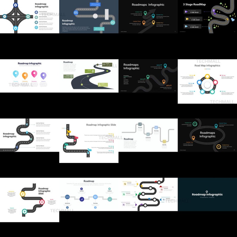 Roadmap Infographics Powerpoint Presentation Template Easy Edit ...