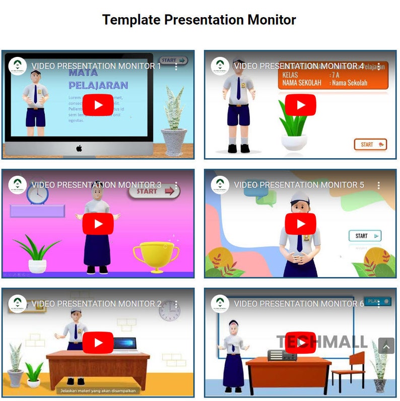 3D Teaching Powerpoint Template for Educator | Interactive Learning - Etsy