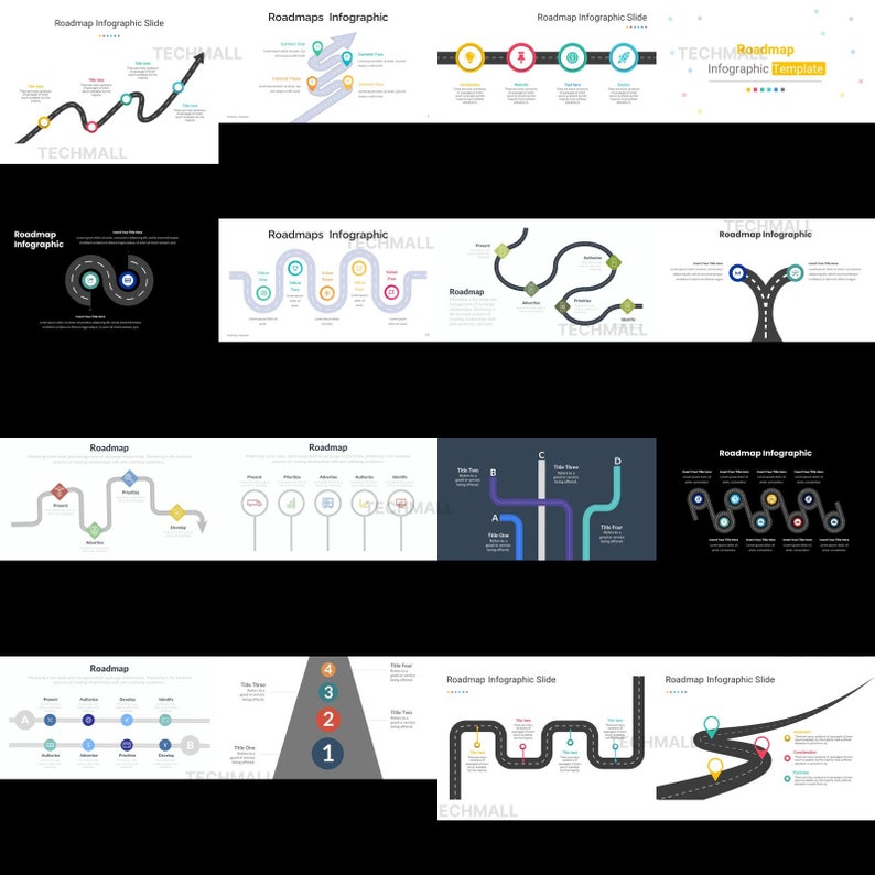 Roadmap Infographics Powerpoint Presentation Template Easy Edit ...