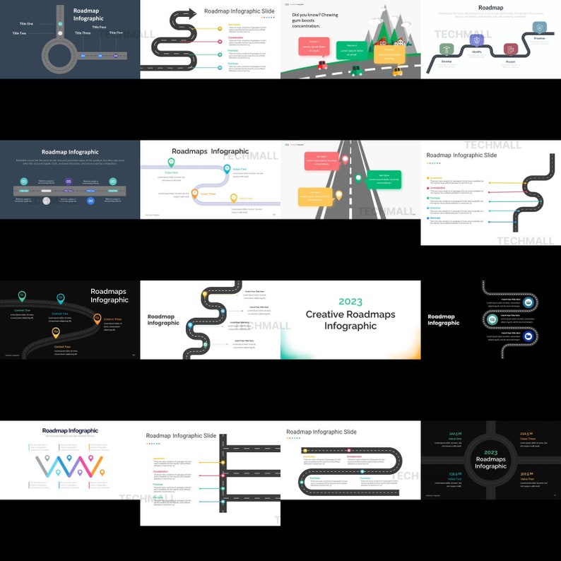 Roadmap Infographics Powerpoint Presentation Template Easy Edit ...